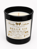 Belle Vie 8 oz candle by Frenchy's Collection, Vanilla Rose Jasmine